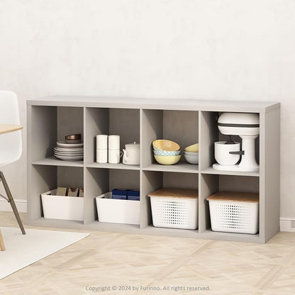 Furinno HERMITE Kitchen Island, 8-Cube Coffee Bar, Extra Thick Kitchen Storage - Image 6