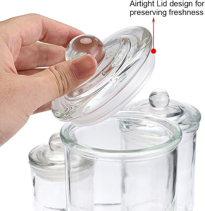MDLUU Glass Canisters, Apothecary Jars - Image 4