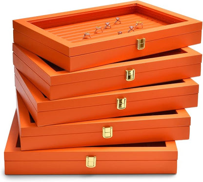 Oirlv Premium Leather Jewelry Organizer Tray - Image 7