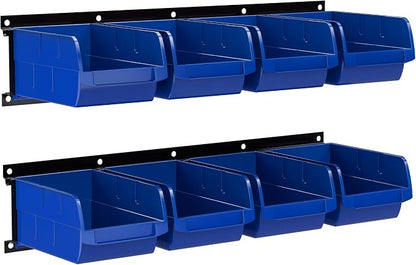 UNITEDPOWER wall mounted garage storage bin, Parts Rack, Plastic Hanging by UNITEDTOOLSUNITEDPOWER