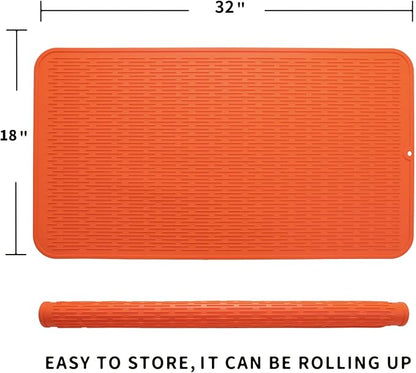 Silicone Dish Drying Mat for Multiple Usage, Easy clean, Eco-friendly, - Image 2