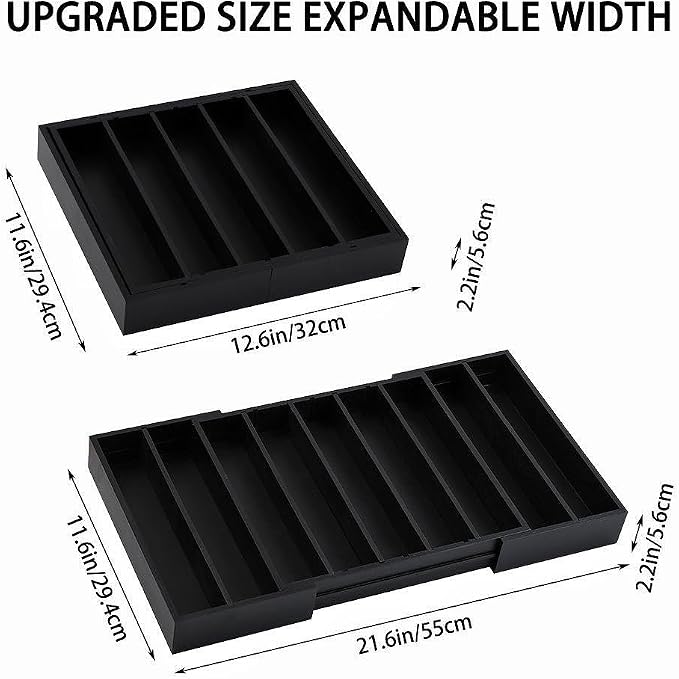 K Cup Holder Bamboo Coffee Pod Holder Drawer Organizer, Expandable K Cup Pod - Image 3