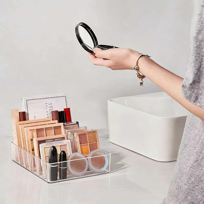 WECHENG Clear Plastic Acrylic Makeup Organizer - Image 3