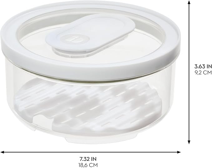 iDesign Small Round Fridge Produce Bin - Image 3
