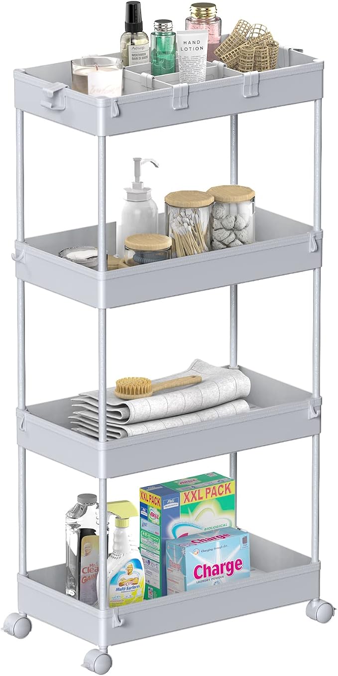 SPACELEAD 4 Tier Rolling Cart - Image 8