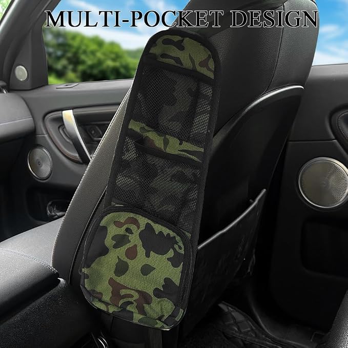 2PCS Car Seat Side Organizer, Seat Side Storage Pocket, Car Multi-Pockets - Image 7