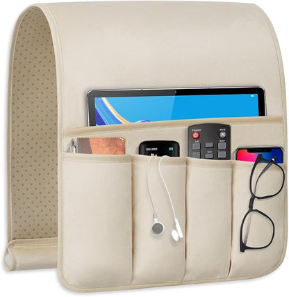 TV Remote Control Holder Couch Caddy, Non-slip Bedside Caddy Organizer by WETRBWEH