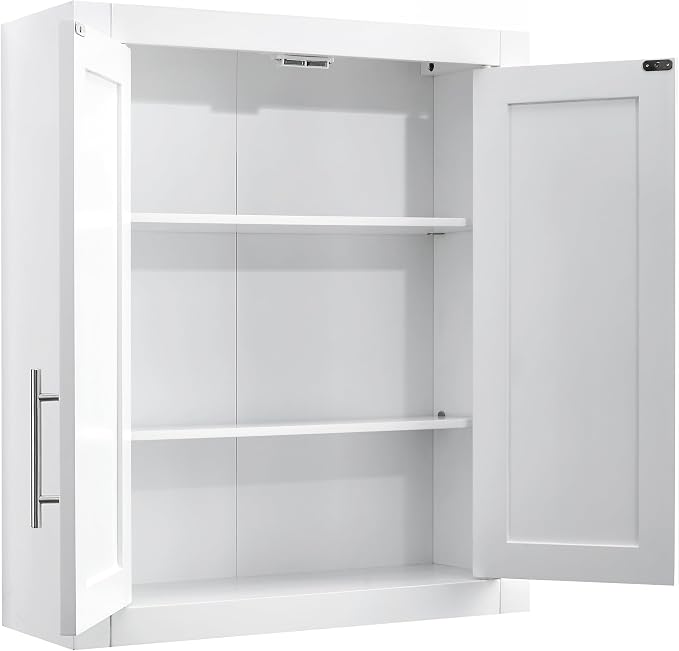 Crosley Furniture Savannah 3-Piece Wall Kitchen Storage Cabinet, Cabinets - Image 5