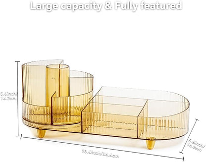 Cosmetic Makeup Storage Organizer, Countertop Makeup Perfume, Rotating Makeup - Image 6