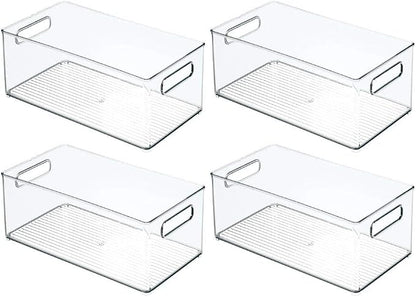 mDesign Plastic Bathroom Storage Container Bins w/ Handles - Image 10