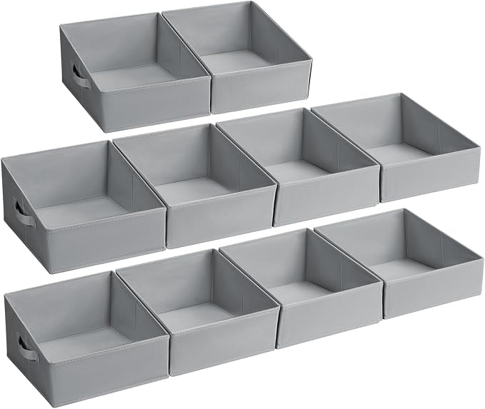 DIMJ Closet Storage Bins 10 Pack by DiMJ