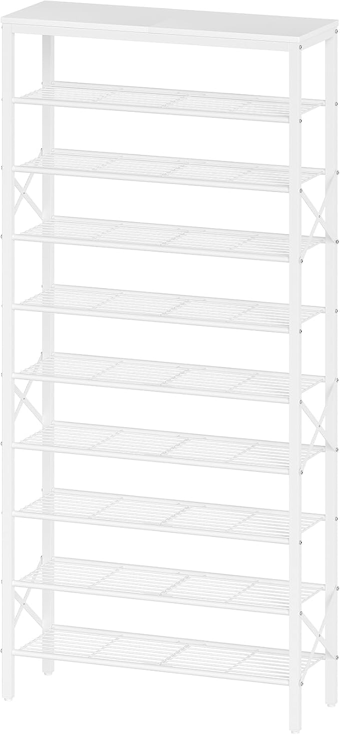 YATINEY 10 Tier Shoe Rack, Large Capacity Shoe Storage Organizer Holds 40 Pairs by Yatiney