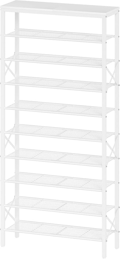 YATINEY 10 Tier Shoe Rack, Large Capacity Shoe Storage Organizer Holds 40 Pairs by Yatiney