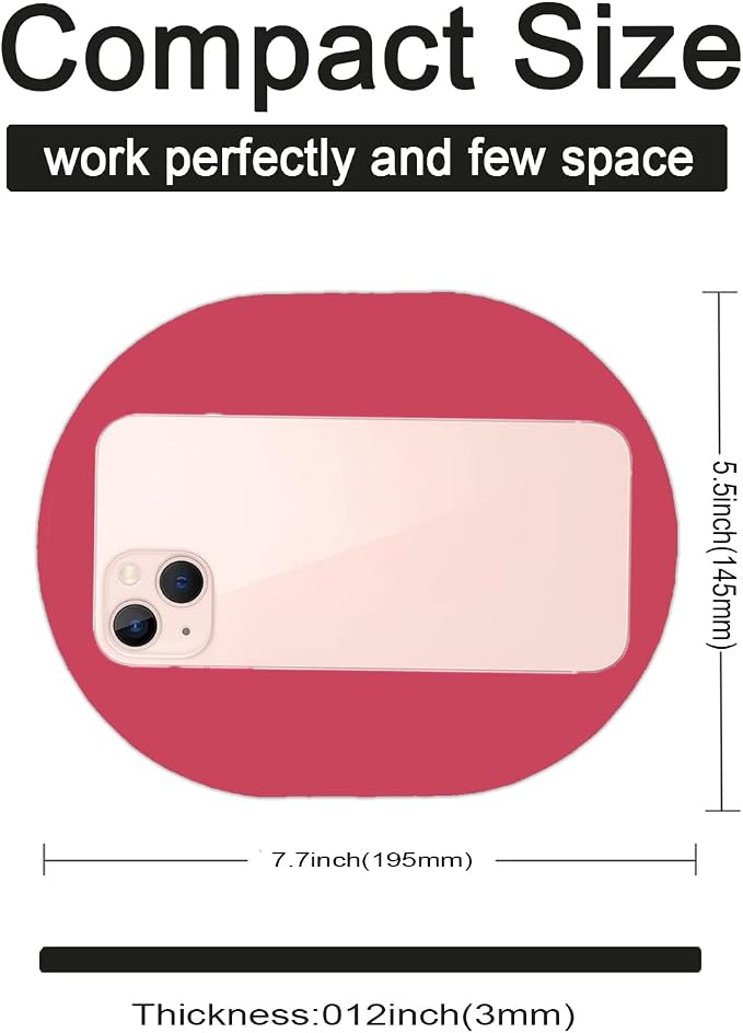 Small Mouse pad, Waterproof Non-Slip Rubber Bottom, Suitable - Image 6