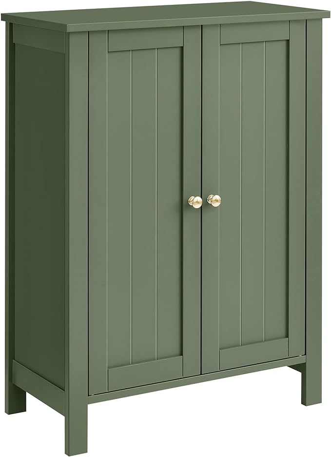 VASAGLE Bathroom Floor Storage Cabinet, Bathroom Storage Unit by Unknown