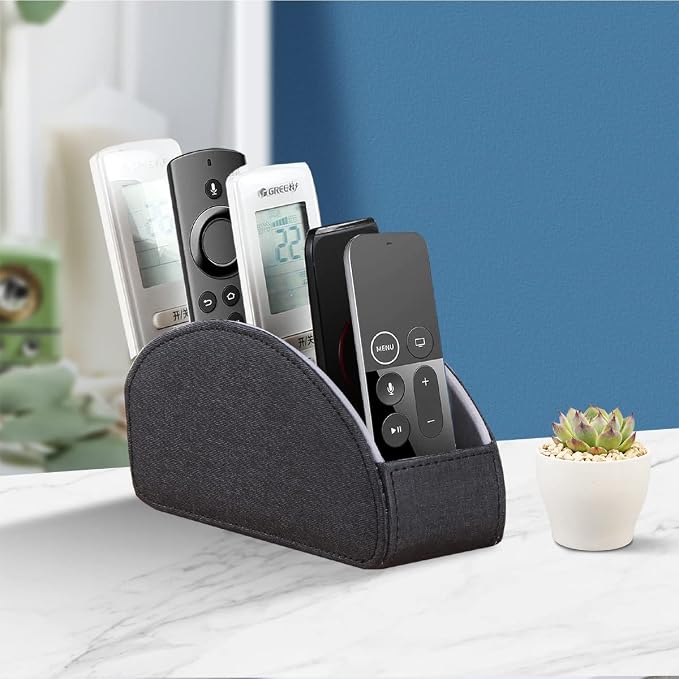 YAPISHI Remote Control Holder, 5 Rooms Desk Organizer and Decorations - Image 7