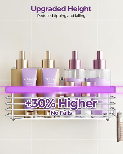 ODesign Shower Caddy 3 Pack SUS304 Stainless Steel-No Drilling-Shower Bathroom - Image 4
