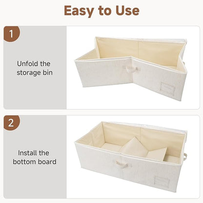 StorageWorks Under Bed Storage Bins, Handles and Label Holder, 20.5 Gallon - Image 7