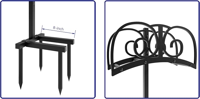 Upgraded Garden Hose Holder Stand - Image 4