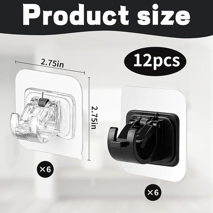 12 Set of Command Curtain Rod Hooks, Command Hooks - Image 2