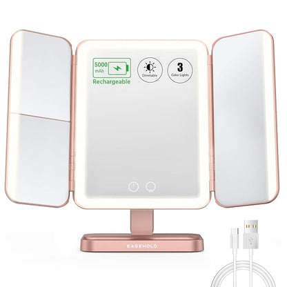 EASEHOLD Rechargeable Vanity Mirror by EASEHOLD