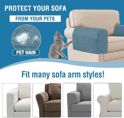 2 Pack Water Resistant Armrest Covers - Image 6