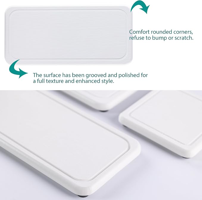 2 Pcs Water Absorbing Stone Trays, Kitchen/Bathroom Sink Soap Dish, Diatomite - Image 7