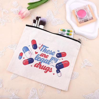 Medicine Bag for Purse Travel Makeup Bag for Women Patient Nurse Birthday - Image 7