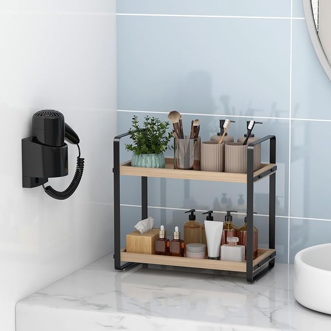 Bathroom Counter Organizer, Bathroom Countertop Organizer, Counter Shelf - Image 6