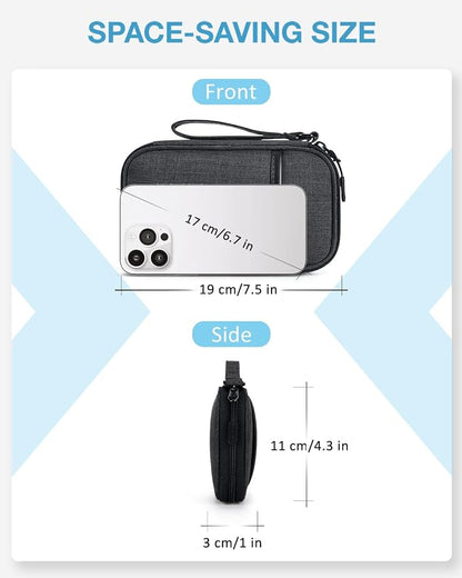 BAGSMART Cord Organizer Travel Cable Organizer Bag Tech Electronic Organizer - Image 3