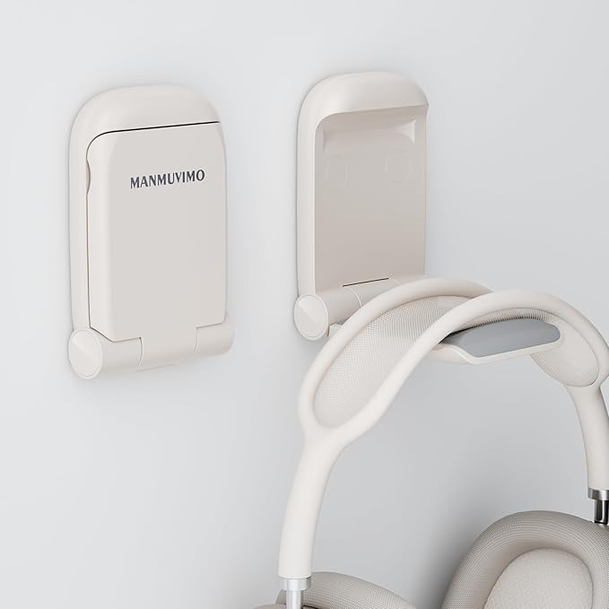MAMUVIMO Headphone Stand, Headset Stand Foldable ＆ Sticky, Headphone Holder by MANMUVIMO