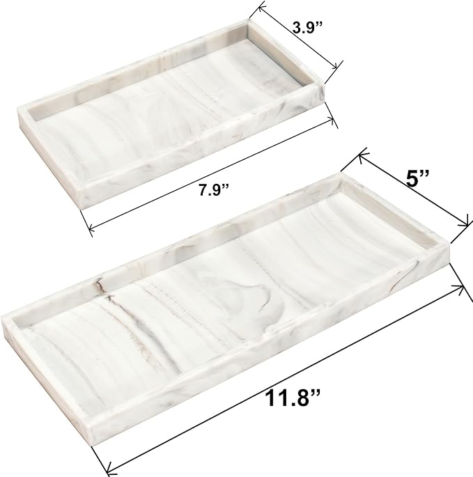 DNC Silicone Bathroom Tray for Counter, Kitchen Sink Soap Tray for Dish Holder - Image 3