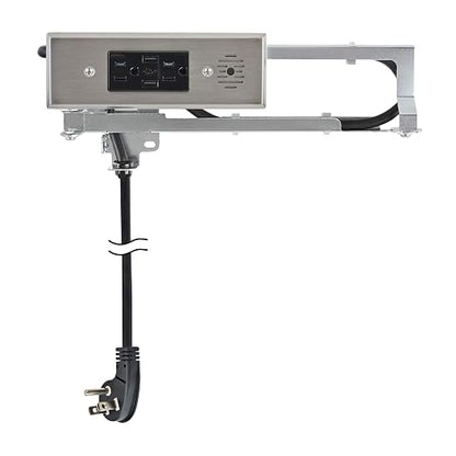 Docking Drawer Blade in-Drawer Outlet, Integrated Safety Shutoff, USB-A & 15 by DockingDrawer