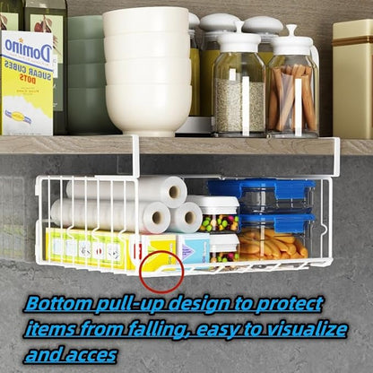Under Shelf Basket Storage 2Pack - Image 3