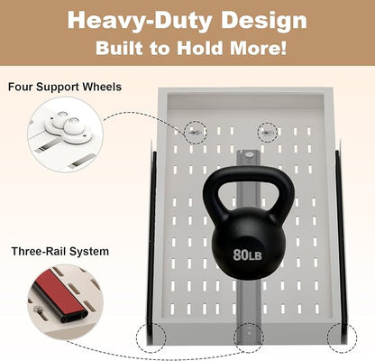 Pull out Cabinet Organizer, Width and Depth Expandable - Image 5