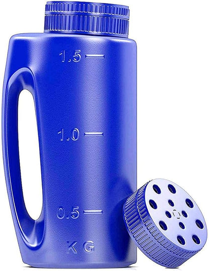Aramox Hand Held Spreader Shaker Fertilizer Salt Dispenser - Image 6