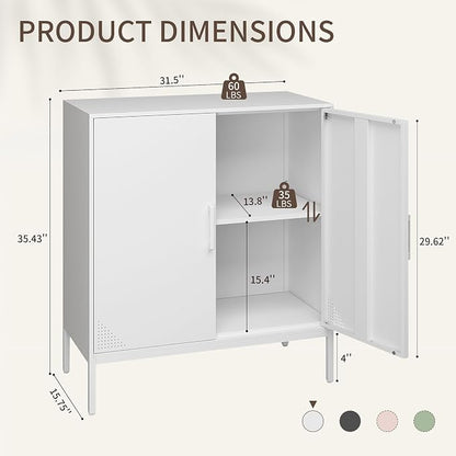 Metal Storage Cabinet, Storage Locker Cabinet - Image 2