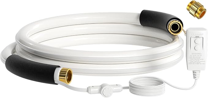 Giraffe Tools 15FT Heated Water Hose by GiraffeTools