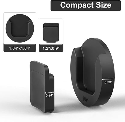 YYILIS Magnetic Remote Control Holder Wall Mount, 4 Pack TV Remote Control - Image 5