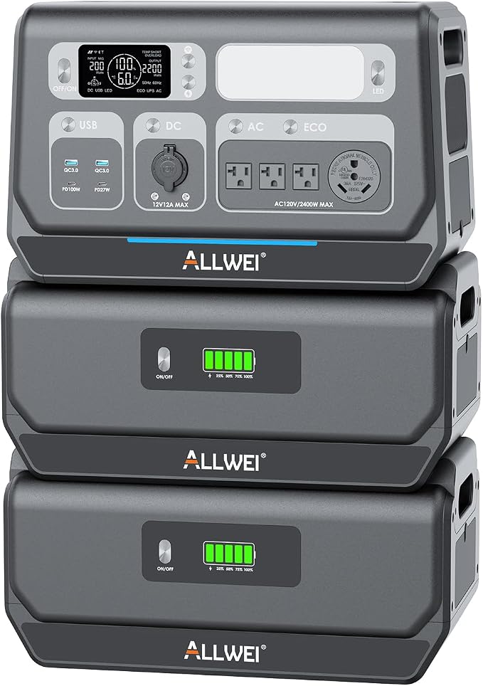 ALLWEI 2400W Portable Power Station by ALLWEI