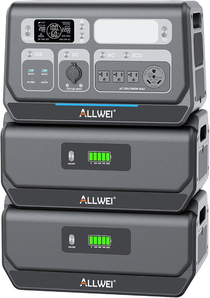 ALLWEI 2400W Portable Power Station by ALLWEI