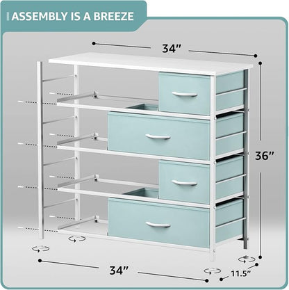 Sorbus Dresser with 8 Drawers - Image 3
