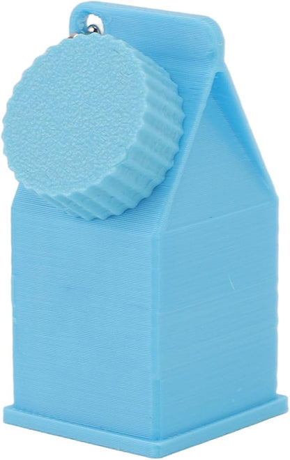TOPINCN Milk Carton Box Keychain, Tolerant Holder Milk Carton Keychain Holder - Image 8