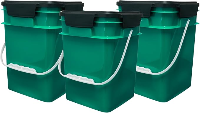House Naturals 4 Gallon Square Buckets by House+Naturals