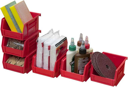 Akro-Mils 30210 AkroBins Plastic Storage Bins, Space-Saving Stackable Bins - Image 6