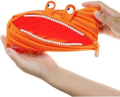 ZIPIT Monster Pencil Case for Kids, Cute Zipper Pouch for Boys Girls and Teens - Image 5