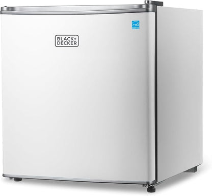 BLACK+DECKER 1.7 Cu. Ft. Compact Refrigerator, ENERGY STAR Certified, Single by BLACKDECKER