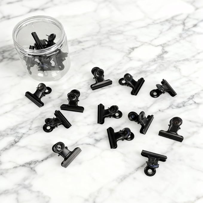 20 Pcs Black Push Pin Clips Heavy Duty Push Pins - Image 2