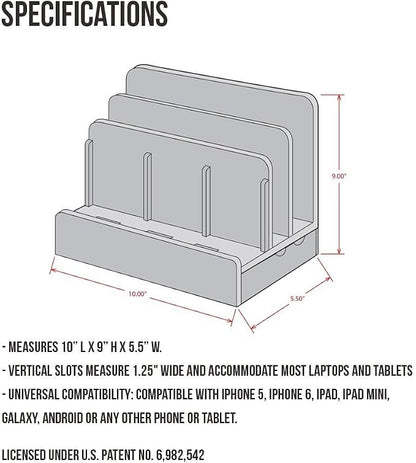 G.U.S. The Original Multi Charging Station | Home Office Desktop Charging - Image 5