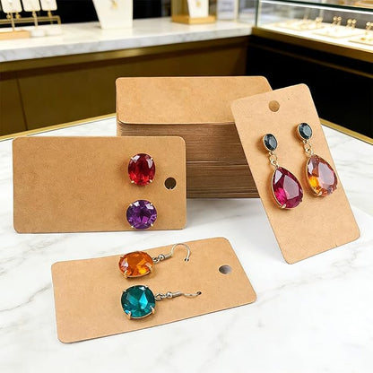 300pcs Kraft Paper Earring Card Holder Paper Tags - Image 5